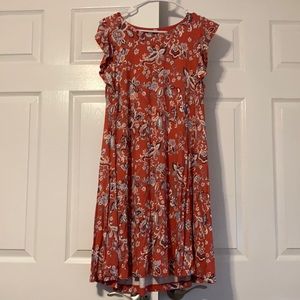 Paisley T-shirt Dress